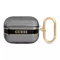 Guess Guess GUAPHHTSK AirPods Pro cover czarny/black Strap Collection