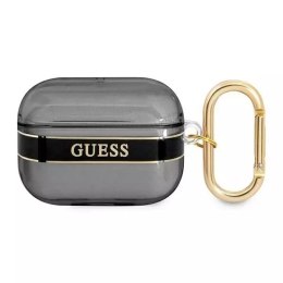 Guess Guess GUAPHHTSK AirPods Pro cover czarny/black Strap Collection