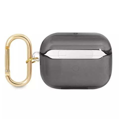 Guess Guess GUAPHHTSK AirPods Pro cover czarny/black Strap Collection Guess Guess GUAPHHTSK AirPods Pro cover czarny/black Strap Collection