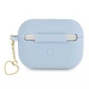 Guess Guess GUAPLSCHSB AirPods Pro cover niebieski/blue Silicone Charm Collection