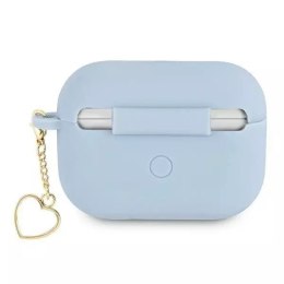 Guess Guess GUAPLSCHSB AirPods Pro cover niebieski/blue Silicone Charm Collection