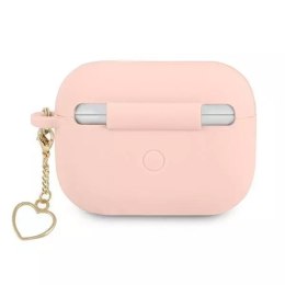 Guess Guess GUAPLSCHSP AirPods Pro cover różowy/pink Silicone Charm Collection