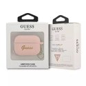 Guess Guess GUAPLSCHSP AirPods Pro cover różowy/pink Silicone Charm Collection