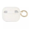 Guess Guess GUAPSGGEH AirPods Pro cover biały/white Silicone Glitter