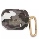 Guess Guess GUAPUCAMG AirPods Pro cover czarny/black Camo Collection