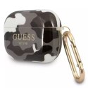 Guess Guess GUAPUCAMG AirPods Pro cover czarny/black Camo Collection
