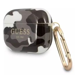 Guess Guess GUAPUCAMG AirPods Pro cover czarny/black Camo Collection