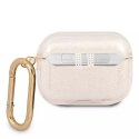 Guess Guess GUAPUCG4GD AirPods Pro cover złoty/gold Glitter Collection