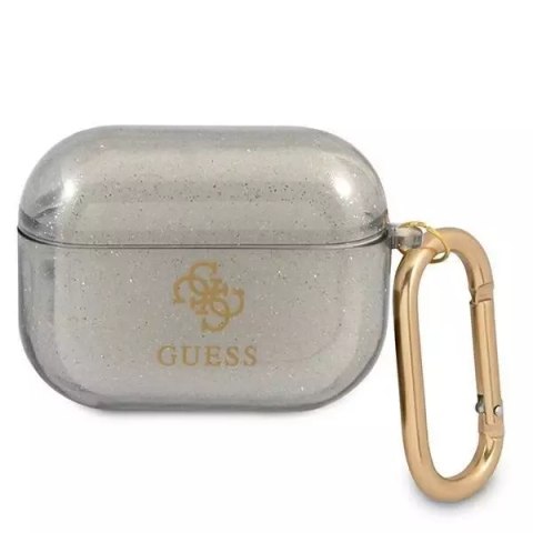 Guess Guess GUAPUCG4GK AirPods Pro cover czarny/black Glitter Collection Guess Guess GUAPUCG4GK AirPods Pro cover czarny/black Glitter Collection