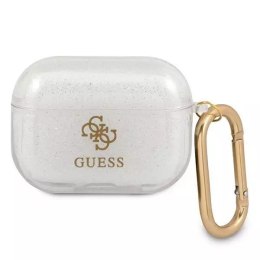 Guess Guess GUAPUCG4GT AirPods Pro cover Transparent Glitter Collection