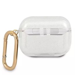 Guess Guess GUAPUCG4GT AirPods Pro cover Transparent Glitter Collection