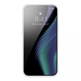 Baseus Baseus Crystal Phone Case pancerne etui do iPhone 13 Pro z żelową ramką szary (ARJT000413)