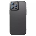 Baseus Baseus Glitter Case przezroczyste etui pokrowiec iPhone 13 Pro Max czarny (ARMC000201)