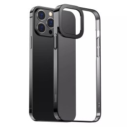 Baseus Baseus Glitter Case przezroczyste etui pokrowiec iPhone 13 Pro Max czarny (ARMC000201)