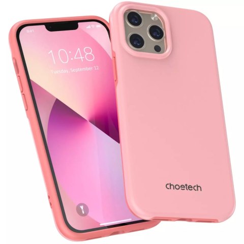 Choetech Choetech MFM Anti-drop case etui Made For MagSafe do iPhone 13 Pro Max różowy (PC0114-MFM-PK) Choetech Choetech MFM Anti-drop case etui Made For MagSafe do iPhone 13 Pro Max różowy (PC0114-MFM-PK)