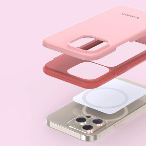 Choetech Choetech MFM Anti-drop case etui Made For MagSafe do iPhone 13 Pro Max różowy (PC0114-MFM-PK) Choetech Choetech MFM Anti-drop case etui Made For MagSafe do iPhone 13 Pro Max różowy (PC0114-MFM-PK)