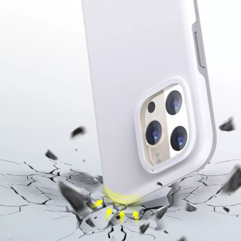 Choetech Choetech MFM Anti-drop case etui Made For MagSafe do iPhone 13 Pro biały (PC0113-MFM-WH) Choetech Choetech MFM Anti-drop case etui Made For MagSafe do iPhone 13 Pro biały (PC0113-MFM-WH)