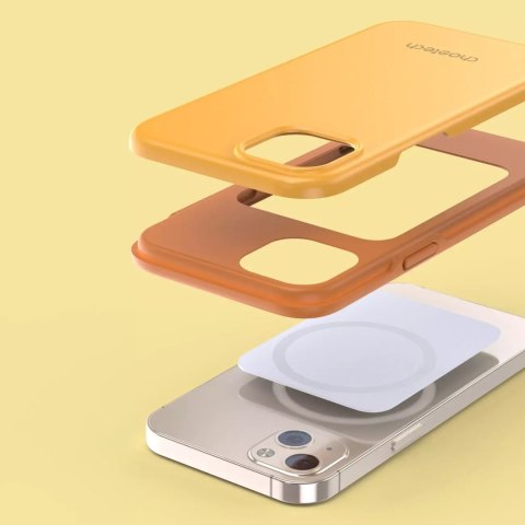 Choetech Choetech MFM Anti-drop case etui Made For MagSafe do iPhone 13 mini pomarańczowy (PC0111-MFM-YE) Choetech Choetech MFM Anti-drop case etui Made For MagSafe do iPhone 13 mini pomarańczowy (PC0111-MFM-YE)