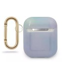 Guess Guess GUACA2TPUMCGC02 AirPods cover niebieski/blue Tie & Dye Collection