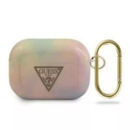 Guess Guess GUACAPTPUMCGG01 AirPods Pro cover różowy/pink Tie & Dye Collection
