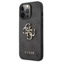 Guess Guess GUHCP13X4GMGGR iPhone 13 Pro Max 6,7" szary/grey hardcase 4G Big Metal Logo