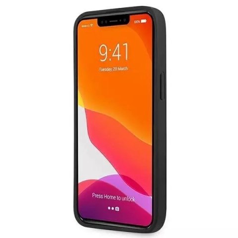 Guess Guess GUHCP13X4GMGGR iPhone 13 Pro Max 6,7" szary/grey hardcase 4G Big Metal Logo Guess Guess GUHCP13X4GMGGR iPhone 13 Pro Max 6,7" szary/grey hardcase 4G Big Metal Logo