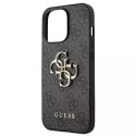 Guess Guess GUHCP13X4GMGGR iPhone 13 Pro Max 6,7" szary/grey hardcase 4G Big Metal Logo