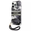 Guess Guess GUHCP13XKCABBK iPhone 13 Pro Max 6,7" czarny/black hardcase Camo Strap Collection