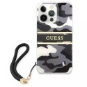 Guess Guess GUHCP13XKCABBK iPhone 13 Pro Max 6,7" czarny/black hardcase Camo Strap Collection