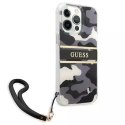 Guess Guess GUHCP13XKCABBK iPhone 13 Pro Max 6,7" czarny/black hardcase Camo Strap Collection