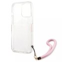 Guess Guess GUHCP13XKCABPI iPhone 13 Pro Max 6,7" różowy/pink hardcase Camo Strap Collection