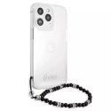 Guess Guess GUHCP13XKPSBK iPhone 13 Pro Max 6,7" Transparent hardcase Black Pearl