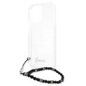 Guess Guess GUHCP13XKPSBK iPhone 13 Pro Max 6,7" Transparent hardcase Black Pearl