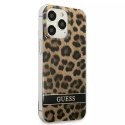 Guess Guess GUHCP13LHSLEOW iPhone 13 Pro / 13 6,1" brązowy/brown hardcase Leopard