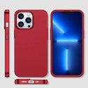 Joyroom Joyroom 360 Full Case etui pokrowiec do iPhone 13 Pro obudowa na tył i przód + szkło hartowane czerwony (JR-BP935 red)