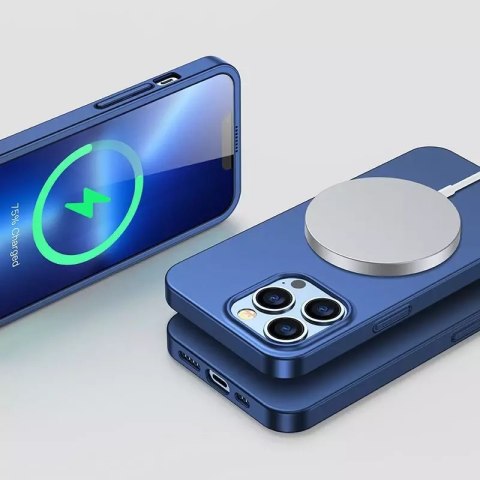 Joyroom Joyroom 360 Full Case etui pokrowiec do iPhone 13 Pro obudowa na tył i przód + szkło hartowane niebieski (JR-BP935 blue) Joyroom Joyroom 360 Full Case etui pokrowiec do iPhone 13 Pro obudowa na tył i przód + szkło hartowane niebieski (JR-BP935 blue)