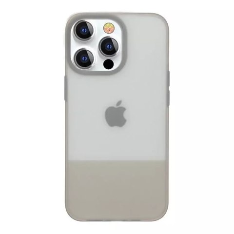 Kingxbar Kingxbar Plain Series etui pokrowiec do iPhone 13 Pro silikonowa obudowa szary Kingxbar Kingxbar Plain Series etui pokrowiec do iPhone 13 Pro silikonowa obudowa szary