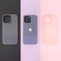 Kingxbar Kingxbar Plain Series etui pokrowiec do iPhone 13 Pro silikonowa obudowa szary