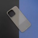 Kingxbar Kingxbar Plain Series etui pokrowiec do iPhone 13 Pro silikonowa obudowa szary