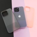 Kingxbar Kingxbar Plain Series etui pokrowiec do iPhone 13 Pro silikonowa obudowa szary