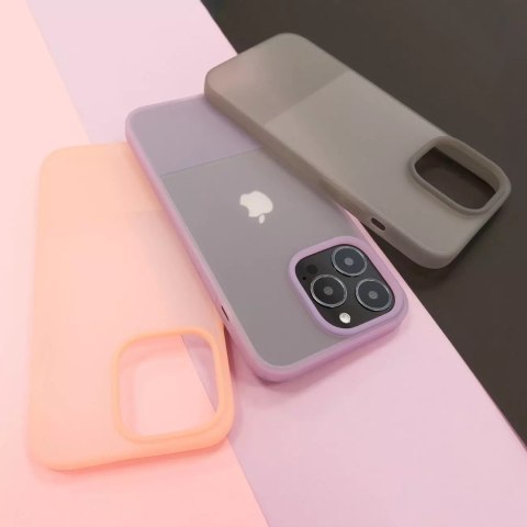 Kingxbar Kingxbar Plain Series etui pokrowiec do iPhone 13 Pro silikonowa obudowa szary Kingxbar Kingxbar Plain Series etui pokrowiec do iPhone 13 Pro silikonowa obudowa szary