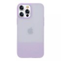 Kingxbar Kingxbar Plain Series etui pokrowiec do iPhone 13 silikonowa obudowa fioletowy