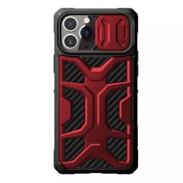Nillkin Nillkin Adventruer Case etui do iPhone 13 Pro Max pancerny pokrowiec z osłoną na aparat czerwony