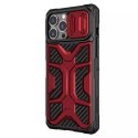 Nillkin Nillkin Adventruer Case etui do iPhone 13 Pro Max pancerny pokrowiec z osłoną na aparat czerwony