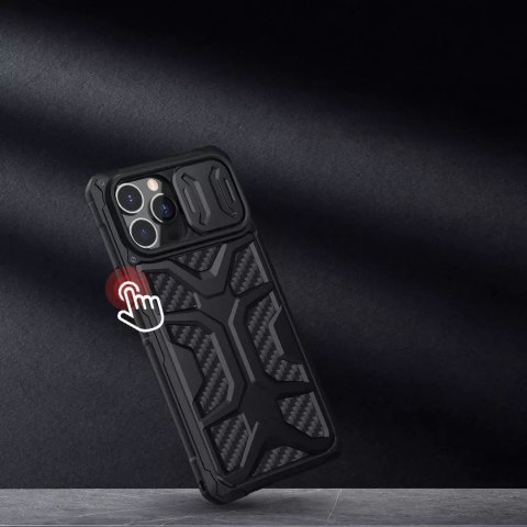Nillkin Nillkin Adventruer Case etui do iPhone 13 Pro Max pancerny pokrowiec z osłoną na aparat czerwony Nillkin Nillkin Adventruer Case etui do iPhone 13 Pro Max pancerny pokrowiec z osłoną na aparat czerwony