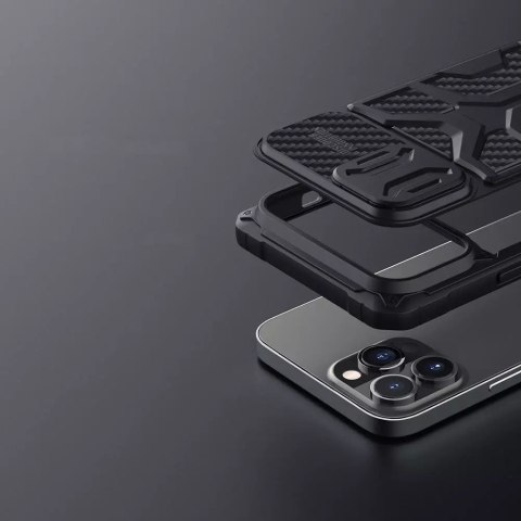Nillkin Nillkin Adventruer Case etui do iPhone 13 Pro Max pancerny pokrowiec z osłoną na aparat niebieski Nillkin Nillkin Adventruer Case etui do iPhone 13 Pro Max pancerny pokrowiec z osłoną na aparat niebieski