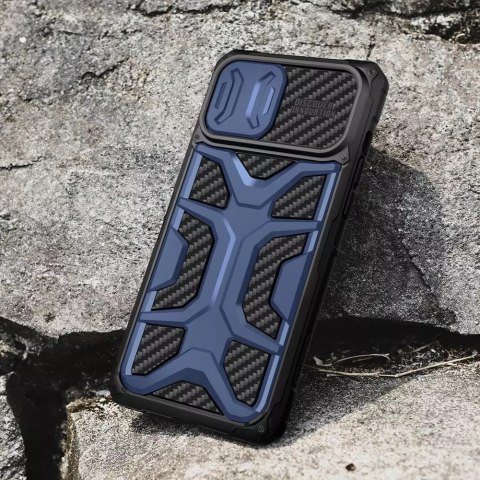 Nillkin Nillkin Adventruer Case etui do iPhone 13 Pro Max pancerny pokrowiec z osłoną na aparat niebieski Nillkin Nillkin Adventruer Case etui do iPhone 13 Pro Max pancerny pokrowiec z osłoną na aparat niebieski