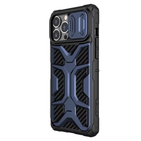 Nillkin Nillkin Adventruer Case etui do iPhone 13 Pro Max pancerny pokrowiec z osłoną na aparat niebieski Nillkin Nillkin Adventruer Case etui do iPhone 13 Pro Max pancerny pokrowiec z osłoną na aparat niebieski