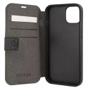 Guess Guess GUBKP13S4GDGR iPhone 13 mini 5,4" szary/grey book 4G Stripe
