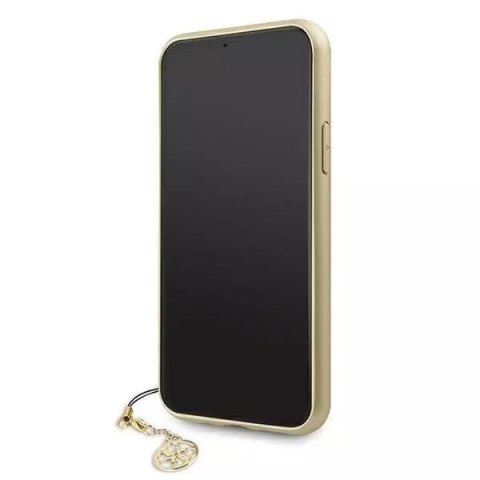 Guess Guess GUHCN61GF4GBR iPhone 11 brown /brązowy hard case 4G Charms Collection Guess Guess GUHCN61GF4GBR iPhone 11 brown /brązowy hard case 4G Charms Collection